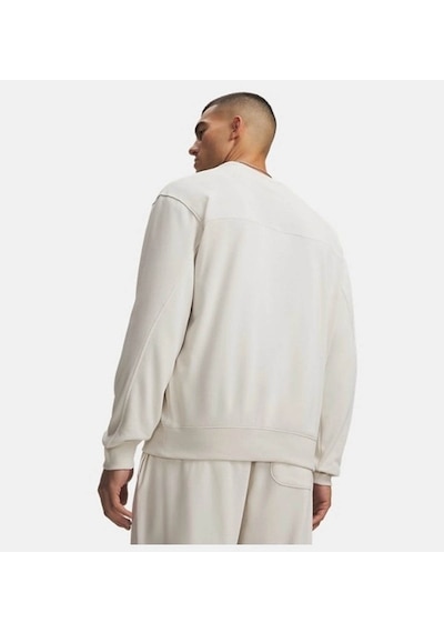 Under Armour Ua Rival Lightweight Crew Ekru Erkek Sweatshirt 6009347-110