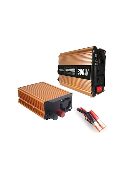 Piranha 12264 Araç İçi Power Inverter Usb Çıkışlı 220V - 300W