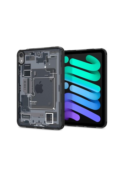 İpad Mini 2024/2021 İle Uyumlu Kılıf Ultra Hybrid Zero One Black - Acs09162
