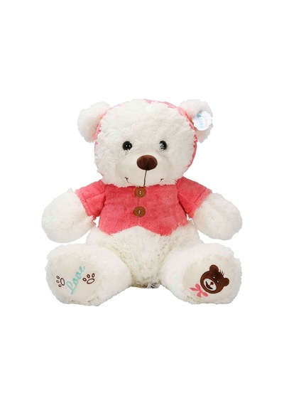 T-shirtlü Sevimli Peluş Ayı - 43 Cm Boyutunda