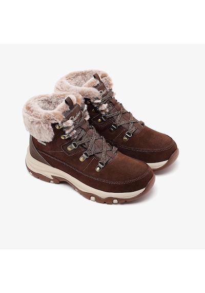Skechers Trego-snow Worries Kadın Bot 167882-choc Kahverengi