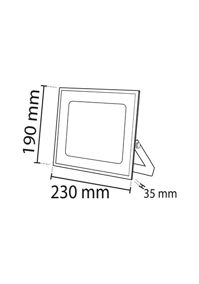 50w Beyaz Led Projektör Noas