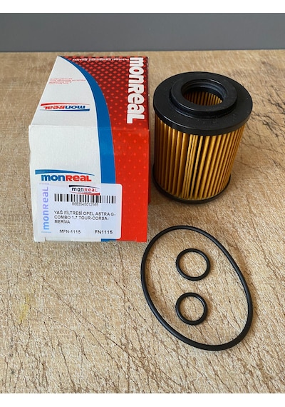 Monreal Mfn-1115 Yağ Filtresi Y17dt Z17dth Corsa C Combo C Astra G Astra H Meriva A 93190777