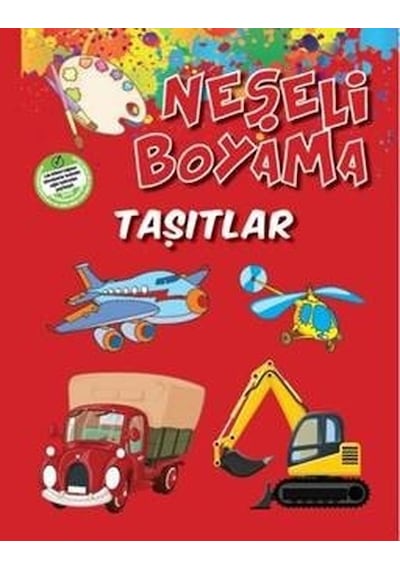 Neşeli Boyama Taşıtlar- Parıltı Yayınları