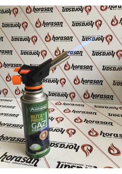Orgaz Pürmüz Set / Torch Set Çakmaklı Pürmüz Siyah