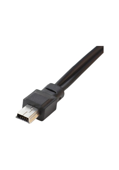 2751 Mini Usb Şarj Ve 3.5mm Aux Ses Birleştirici Kablo Mp3 Mp4 Radyo Hoparlör 45cm