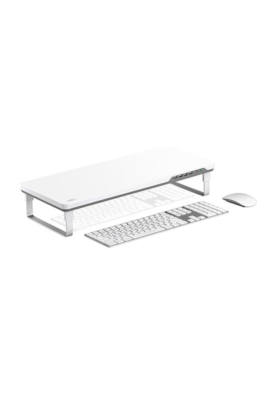 Deep Cool M-Desk F1 Grey Lcd Monitor Stand Up To 27"Ses+Mikrofon