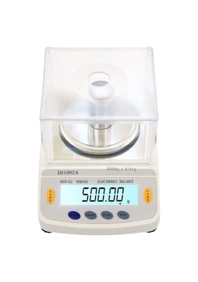 Dj602a Kefeli Hassas Terazi 3000 G Kapasiteli, 0.01 G Hassasiyetle Profesyonel Ölçüm