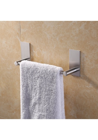 Deltahome Paslanmaz Çelik 30Cm Havluluk  ve Tuvalet Kağıtlığı Set Çelik