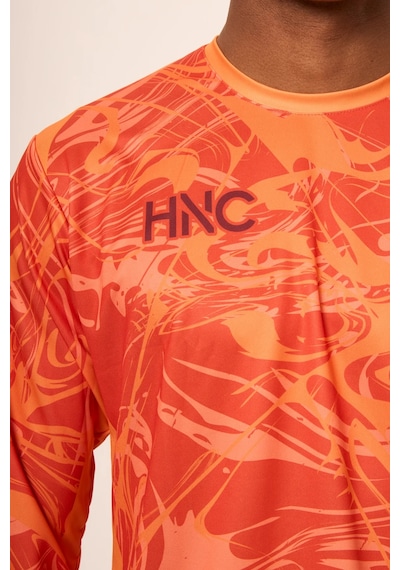 Hnc Sport Kinetic Erkek Çocuk Ve Yetişkin Uzun Kollu Kaleci Forması Turuncu
