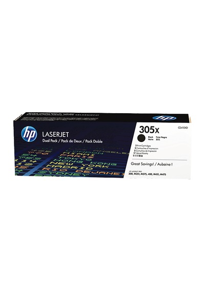 Hp 305X Ce410Xd Siyah Toneri Yüksek Kapasiteli İkili Pake