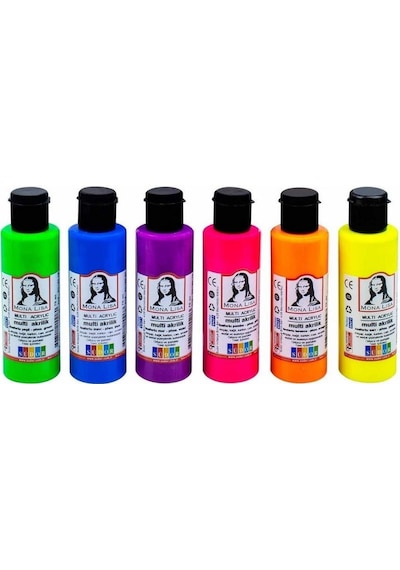 Südor Multi Akrilik Fosforlu Set 6 Renk 70 Ml