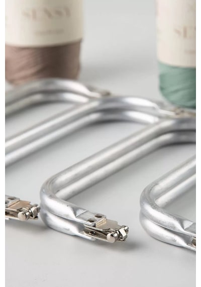 Mbb E-ticaret Gizli Metal Çanta Bursu 30 Cm - Metal Çanta Aparatı Çanta Aksesuarı Çok Renkli