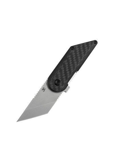 Kansept Dash Fitilli Karbon Fiber + G10 Sap 154cm Çelik Çakı T2045a1 Kum