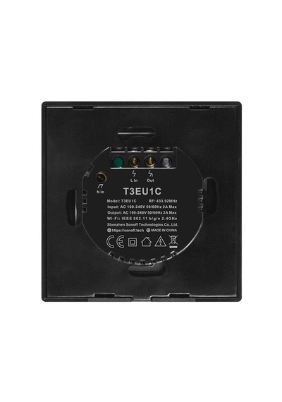 Sonoff T3eu1c 1 Kanallı Wi-fi Dokunmatik Akıllı Duvar Anahtarı