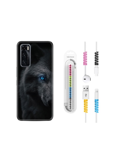 Vivo Y70 Kılıf Rasta Boyun Askılı Dark Wolfs 1834