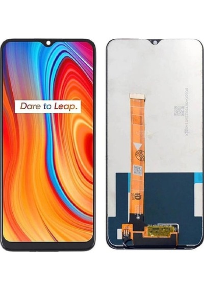 Oppo Realme C3 Lcd Ekran Dokunmatik Siyah
