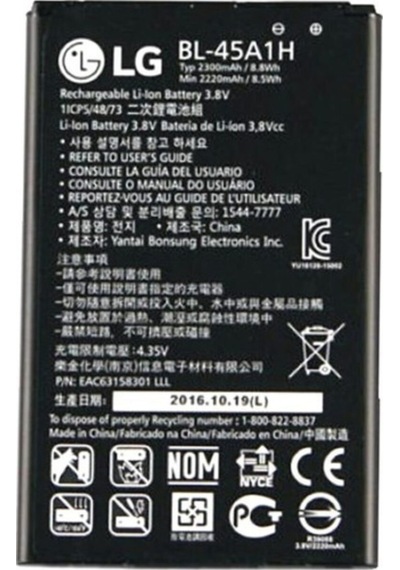 K10 Bl-45a1h Batarya Pil A++ Lityum Polimer Pil