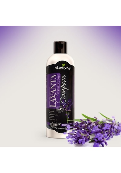 Alweyna Lavanta & At Kuyruğu Özlü Bitkisel Şampuan 400 ML