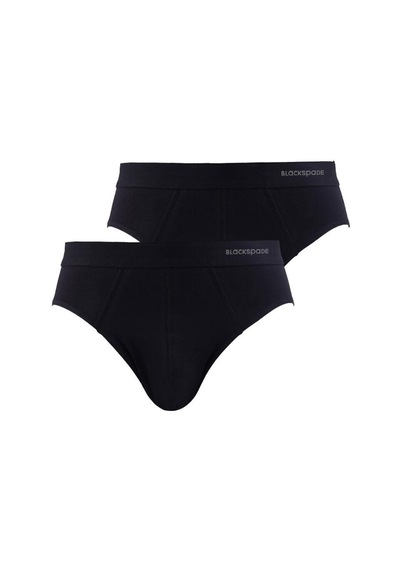 Blackspade 9625 Erkek Loose Fit 2 Li Siyah Slip Külot