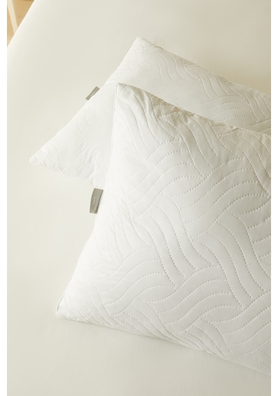 Ocean Home Textile 3'lü 900 Gr Kapitoneli Silikon Yastık Seti 50 X 70 Cm Beyaz