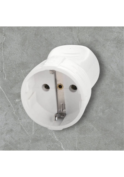 Topraklı Erkek Fiş Monoblok + Viko Topraklı Dişi Fiş 1 Topraklı