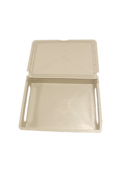 Beze Çiftli Plastik Su Sayaç Panosu 54 x 37 x 11