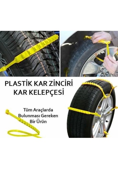 Kar Zinciri Yeni Nesil Klipsli Pratik Montaj