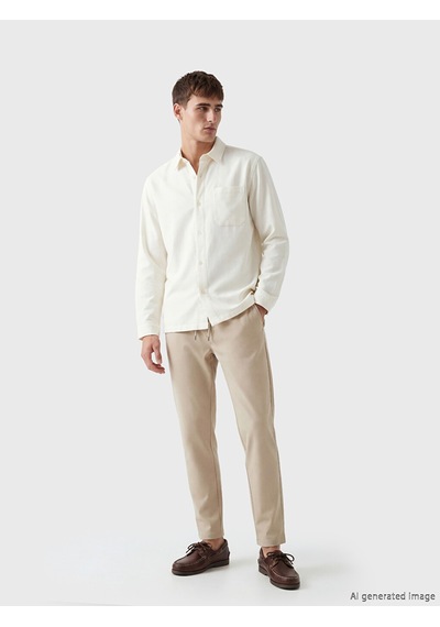 Lcw Vision Beyaz Regular Fit Oxford Erkek Basic Gömlek