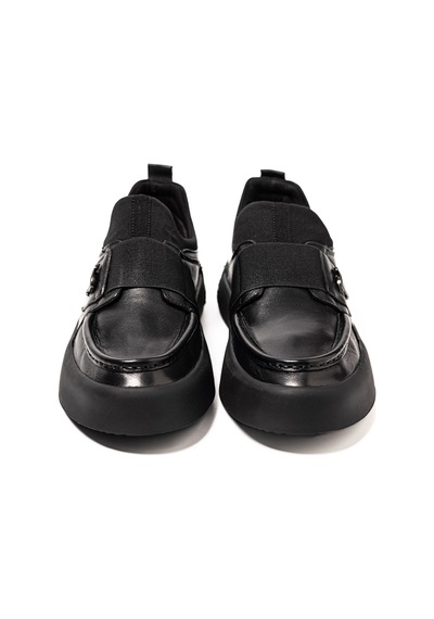 Black Safari + Black Stretch Sneaker Erkek Ka-26y-alfa5426 John May Munıh Shoe