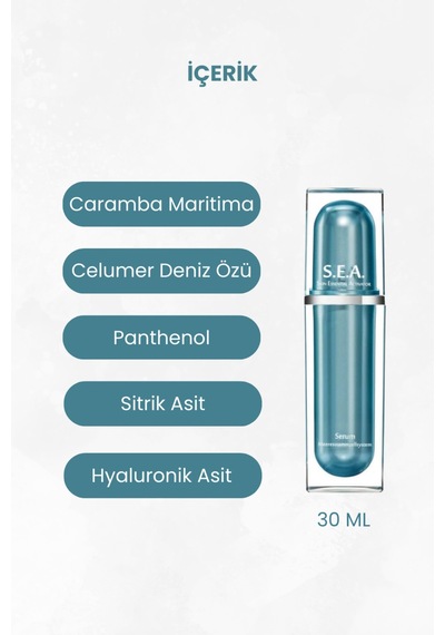 Hassas Olgun Ciltler Için Deniz Özlü Sıkılaştırıcı, Anti Aging S.e.a Serum - 56967869