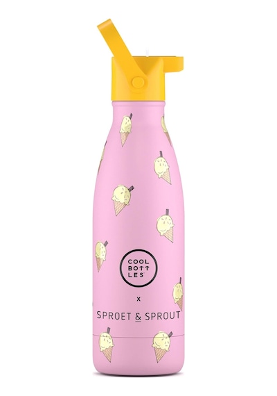 Cool Bottles The Kids Bottle Pink Scoop Pipetli Termos Suluk 350 Ml Çok Renkli