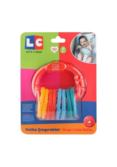 Lc Turkuaz Diş Kaşıyıcı Halka Bebek Çıngıraklar Diğer
