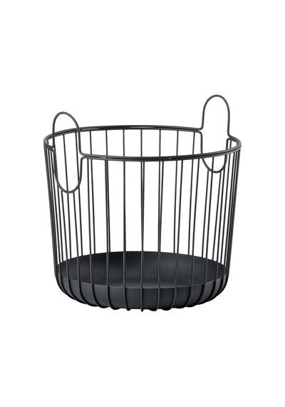 Sepet Metal Siyah 30 Cm Çok Renkli