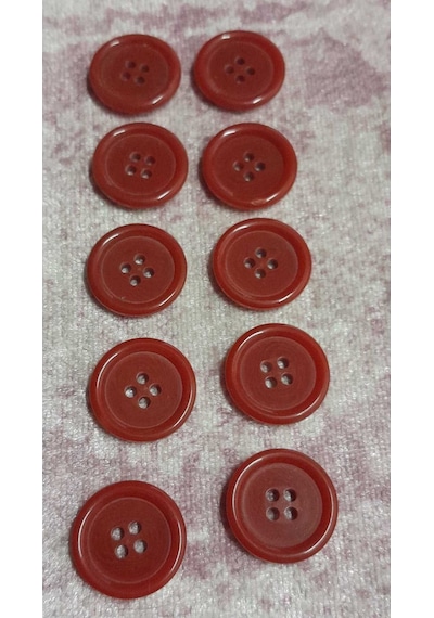 Dogal Korozo Düğme 30 Boy 20 Mm 10 Adet