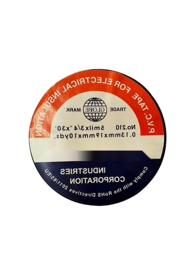 Yüksek Kaliteli Siyah Elektrik Bandı 0,13mm X 48mm X 25mt