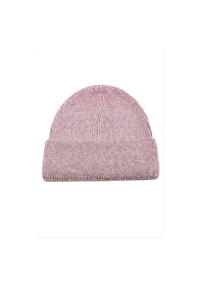 Renkli Triko Bere - Bordo N162