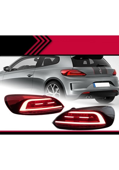 Vw Scirocco 2010.2014 Uyumlu Makyajlı Tip Kırmızı Led Stop