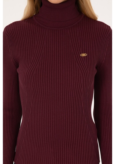 U.s. Polo Assn. Kadın Plum Kazak /triko 50314756-vr177 New Plum