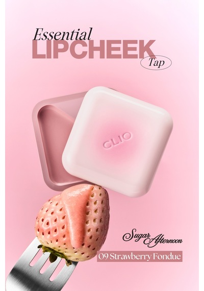 Dudak Ve Yanak Renklendirici Parlak Balm Clıo Essential Lipcheek Tap 09 Strawberry Fondue