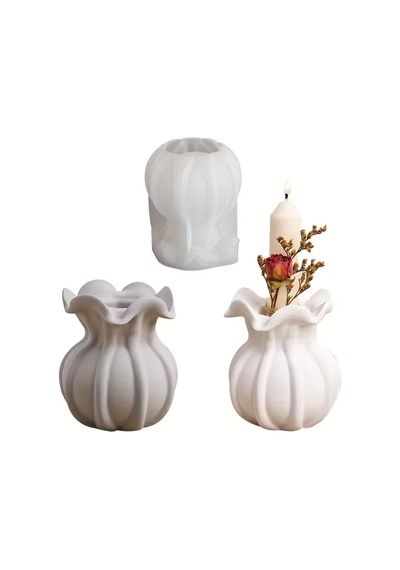 Çiçek Vazo Silikon Kalıp S957