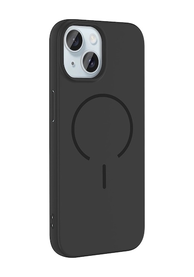 Apple Uyumlu iPhone 15 Kılıf M-safe Şarj Özellikli Zore Meta Kapak