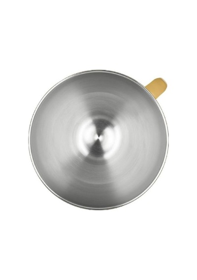 KitchenAid Uyumlu 4,8 L Stand Mikser Için Paslanmaz Çelik Kase Parlak Gold 5ksm5ssbrg