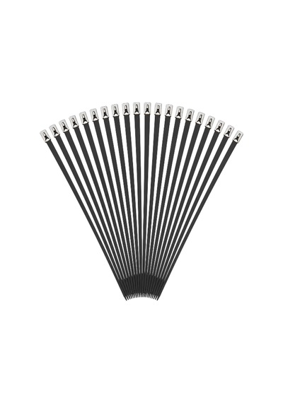 Tügen Pvc Kaplı Paslanmaz Çelik Kablo Bağı 4,6 X 362 Mm 100 Adet