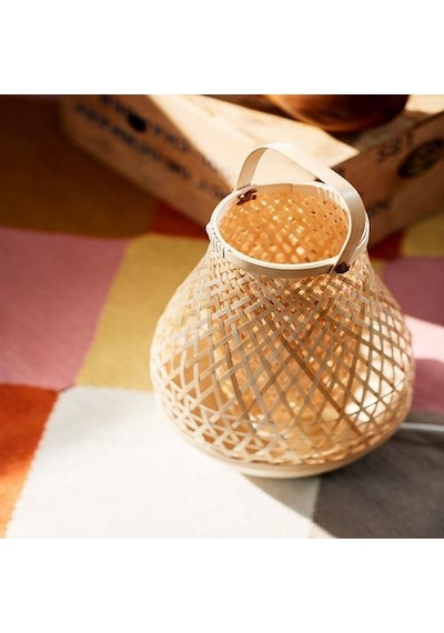 Bambu Abajur MeridyenDukkan Bambu, 36 cm Masa Lambası Dekorasyon Diğer