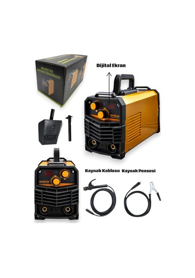 Moonshop Bk1 200 Amper Çift Kartlı Soğutmalı Invertec Kaynak Ma..