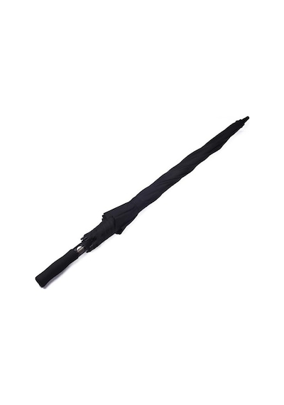 Zeus&Co. Protokol Büyük Boy Karbon Fiber Baston Şemsiye 150 CM Çap (394574602) Siyah