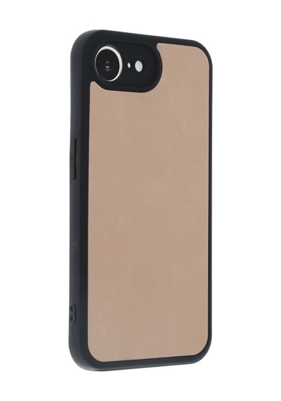 Newface - 722 - İphone 16e Kılıf Aras Deri Kapak - Cadde101 - - Pudra