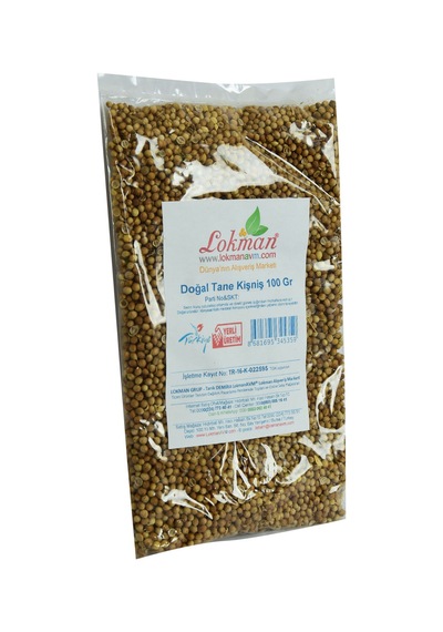Lokman Doğal Tane Kişniş 100 G