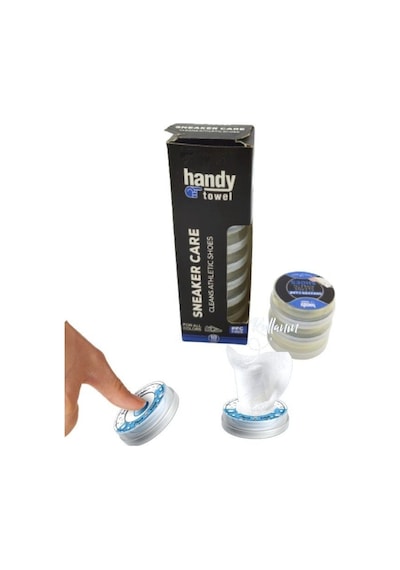 Handy Towel Sneaker Spor Ayakkabı Temizleme Bezi 10 Adet - Renksiz Çok Renkli
